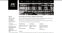 Desktop Screenshot of fussellwrightsolicitors.co.uk